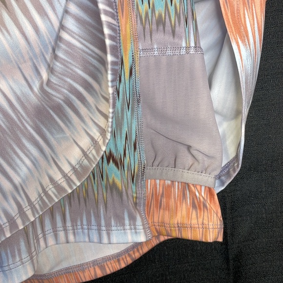 NWT FP Movement Pleats And Thank You Printed Skort - Sunspace Combo - Size Large - Picture 11 of 17